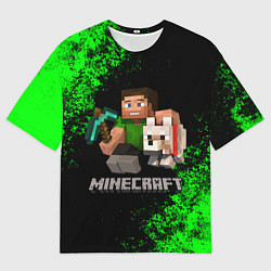 Мужская футболка оверсайз MINECRAFT