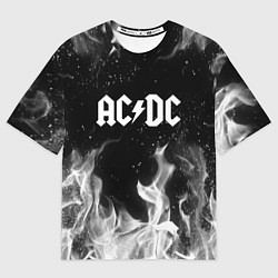 Мужская футболка оверсайз AC DC