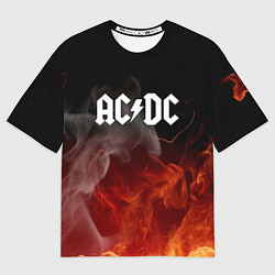 Мужская футболка оверсайз AC DC