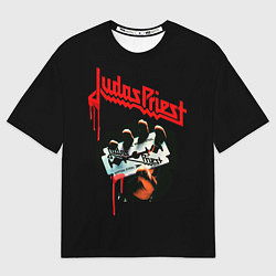 Мужская футболка оверсайз Judas Priest