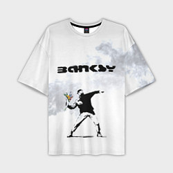 Мужская футболка оверсайз Banksy