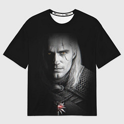 Футболка оверсайз мужская Ведьмак, цвет: 3D-принт