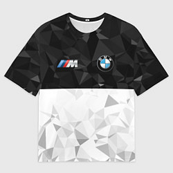 Футболка оверсайз мужская BMW M SPORT, цвет: 3D-принт