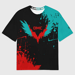 Футболка оверсайз мужская DMC, цвет: 3D-принт