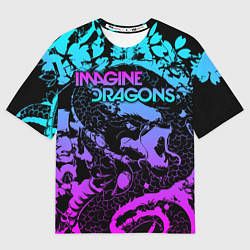 Футболка оверсайз мужская Imagine Dragons, цвет: 3D-принт