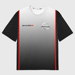 Футболка оверсайз мужская NISSAN NISMO, цвет: 3D-принт