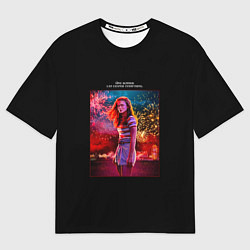 Футболка оверсайз мужская Очень странные дела, цвет: 3D-принт