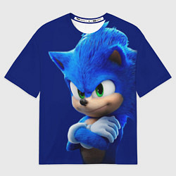 Футболка оверсайз мужская SONIC, цвет: 3D-принт