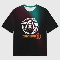 Футболка оверсайз мужская The Division 2 Logo, цвет: 3D-принт