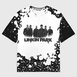 Мужская футболка оверсайз LINKIN PARKспина