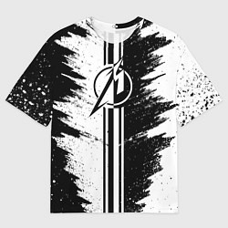 Футболка оверсайз мужская MetallicaСпина, цвет: 3D-принт