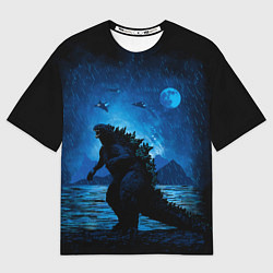 Мужская футболка оверсайз GODZILLA