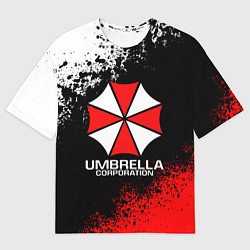 Футболка оверсайз мужская RESIDENT EVIL UMBRELLA, цвет: 3D-принт