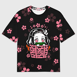 Мужская футболка оверсайз KIMETSU NO YAIBA