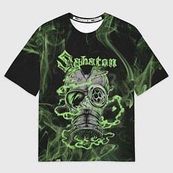 Футболка оверсайз мужская Toxic Sabaton, цвет: 3D-принт