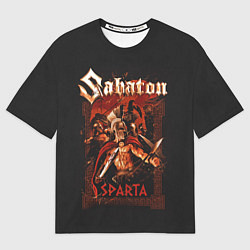 Мужская футболка оверсайз Sabaton - Sparta