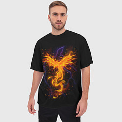 Футболка оверсайз мужская Phoenix, цвет: 3D-принт — фото 2