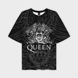 Футболка оверсайз мужская QUEEN, цвет: 3D-принт
