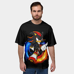 Футболка оверсайз мужская ШЕДОУ, цвет: 3D-принт — фото 2