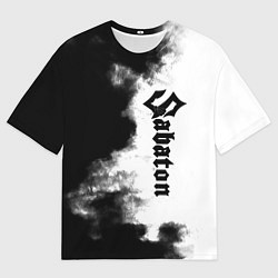 Футболка оверсайз мужская Sabaton, цвет: 3D-принт