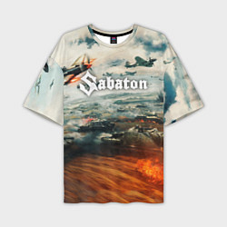 Мужская футболка оверсайз Sabaton