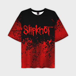 Футболка оверсайз мужская Slipknot 9, цвет: 3D-принт
