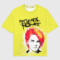 Футболка оверсайз мужская My Chemical Romance, цвет: 3D-принт