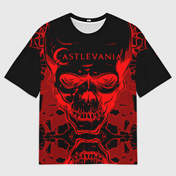 Мужская футболка оверсайз Castlevania