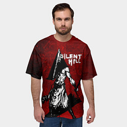 Футболка оверсайз мужская SILENT HILL, цвет: 3D-принт — фото 2