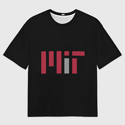 Футболка оверсайз мужская MIT, цвет: 3D-принт