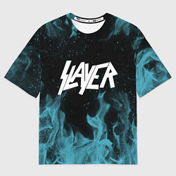 Футболка оверсайз мужская Slayer, цвет: 3D-принт