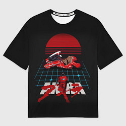 Футболка оверсайз мужская AKIRA, цвет: 3D-принт