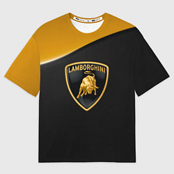 Мужская футболка оверсайз Lamborghini