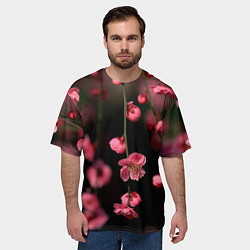 Футболка оверсайз мужская Весна 2020, цвет: 3D-принт — фото 2