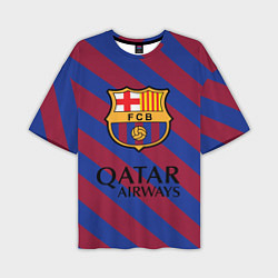 Мужская футболка оверсайз Barcelona