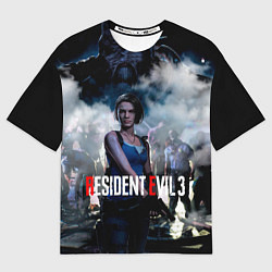 Футболка оверсайз мужская RESIDENT EVIL 3, цвет: 3D-принт