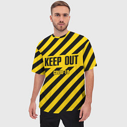 Футболка оверсайз мужская Keep out, цвет: 3D-принт — фото 2