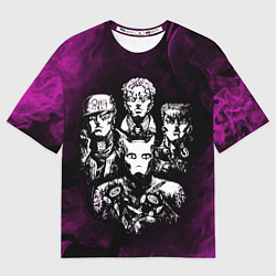 Футболка оверсайз мужская JOJOS BIZARRE ADVENTURE, цвет: 3D-принт