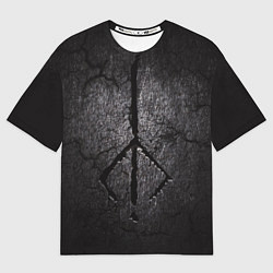 Футболка оверсайз мужская BLOODBORNE HUNTER, цвет: 3D-принт