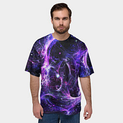 Футболка оверсайз мужская SPACE, цвет: 3D-принт — фото 2
