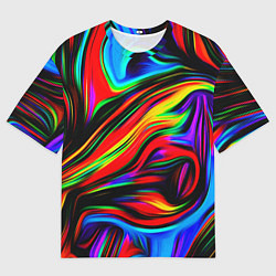 Футболка оверсайз мужская ABSTRACT, цвет: 3D-принт