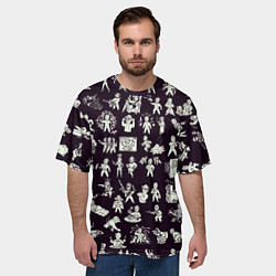 Футболка оверсайз мужская Vault Boy, цвет: 3D-принт — фото 2