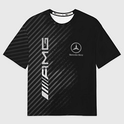 Футболка оверсайз мужская MERCEDES, цвет: 3D-принт
