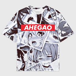 Мужская футболка оверсайз АХЕГАО