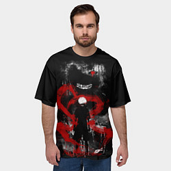 Футболка оверсайз мужская TOKYO GHOUL, цвет: 3D-принт — фото 2