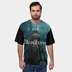 Футболка оверсайз мужская Bloodborne, цвет: 3D-принт — фото 2