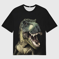 Футболка оверсайз мужская Динозавр T-Rex, цвет: 3D-принт