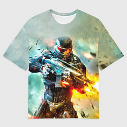 Футболка оверсайз мужская CRYSIS, цвет: 3D-принт