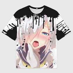 Футболка оверсайз мужская AHEGAO, цвет: 3D-принт