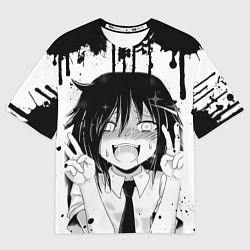 Футболка оверсайз мужская AHEGAO, цвет: 3D-принт